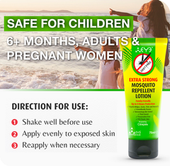 Image 5 for Mosquito & Insect Repellent Lotion - Extra Strong Tropical Strength