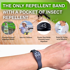 Image 4 for Mosquito & Insect Repellent Wrist Band - Adjustable one size fits all