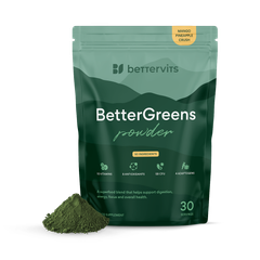 Image 1 for BetterGreens Mushroom Powder With 50 Ingredients 30 Servings