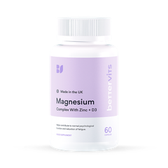 Image 1 for Magnesium Complex with Zinc & D3 60 Capsules