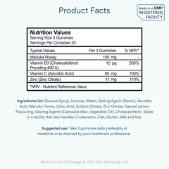 Image 4 for Manuka Honey Immunity Gummies