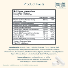 Image 5 for Vitamin B Complex with Vitamin C & Biotin 60 Capsules