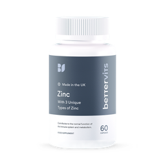 Image 1 for Zinc - 3 Unique Types of Zinc 60 Capsules