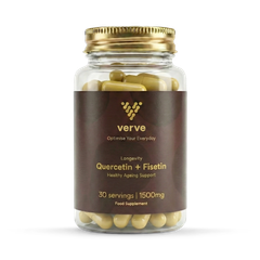 Image 1 for Quercetin + Fisetin 1500mg - Longevity & Healthy Ageing Support - 30 Servings