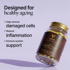 Image 2 for Quercetin + Fisetin 1500mg - Longevity & Healthy Ageing Support - 30 Servings