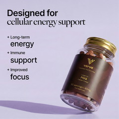 Image 2 for PQQ (Pyrroloquinoline Quinone) 40mg - Longevity & Cellular Energy Support - 30 Servings