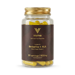 Image 1 for Berberine 300mg + ALA 600mg - Longevity & Blood Sugar Support - 30 Servings
