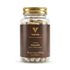 Image 1 for Apigenin 100mg - Longevity & Quality Sleep Support - 30 Servings