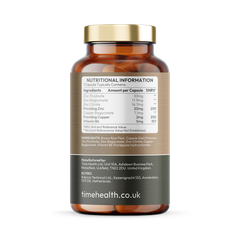 Image 2 for Triple Zinc Complex - Picolinate, Bisglycinate & Citrate - General Wellbeing
