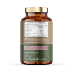 Image 2 for Vegan Omega 3 - EPA & DHA from Algae Oil - Heart, Brain & Eye Health