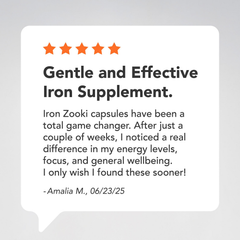 Image 4 for Liposomal Iron 20mg Capsules - 30 Day Supply 20 mg 30 Capsules