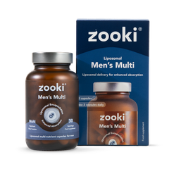 Image 1 for Liposomal Men’s Multivitamin + Daily Nutrient Complex Capsules - 30 Day Supply 60 Capsules