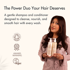Image 2 for Silk Renewal Shampoo & Conditioner Set – Biotin, Rosemary & Argan Oil for Hair Growth and Hair Loss Support