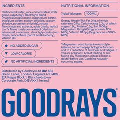 Image 4 for Re:Focus Electrolytes, Magnesium & Lions Mane Mixed Berry Drink 4 x 330ml