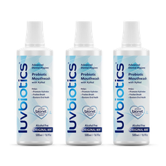 Image 1 for Probiotic Luvbiotics Original Mouthwash - 3 pack