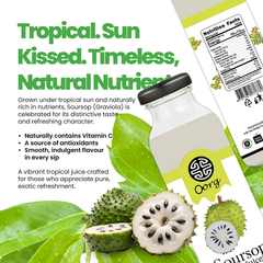 Image 3 for Natural Soursop/ Graviola Fruit Juice 250ml X 6