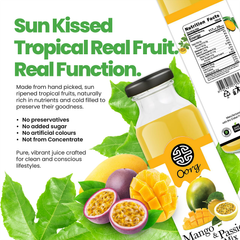 Image 3 for Natural Mango & Passionfruit Juice 250ml X 6