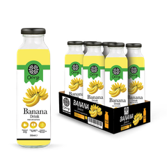 Image 1 for Natural Banana Fruit Juice 250ml X 6