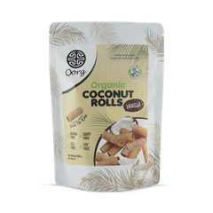 Image 1 for Organic Coconut Rolls - Vanilla