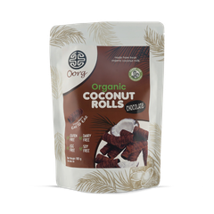 Image 1 for Organic Coconut Rolls - Chocolate