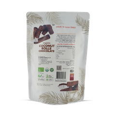 Image 2 for Organic Coconut Rolls - Chocolate