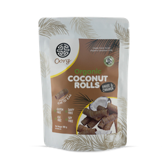 Image 1 for Organic Coconut Rolls - Ginger & Cinnamon