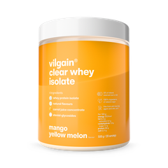 Image 1 for Clear Whey Isolate Mango Yellow Lemon 500g  Refreshing Protein Lemonade with 84% Protein | Naturally Sweetened with Stevia