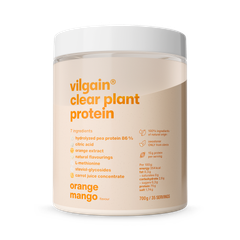 Image 1 for Clear Plant Protein (700 g) Mango & Orange – Vegan Pea Protein Isolate, Refreshing Fruit-Flavored Protein Powder, Sugar-Free & Lactose-Free, 23 Servings for Muscle Building & Diet