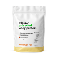 Image 1 for Grass-Fed Whey Protein Powder Cinnamon Roll 1000g | 22.5g Protein per Serving | British Sourced | Naturally Sweetened with Stevia