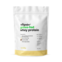 Image 1 for Grass-Fed Whey Protein Powder Vanilla 1000g | 22.8g Protein per Serving | British Sourced | Naturally Sweetened with Stevia
