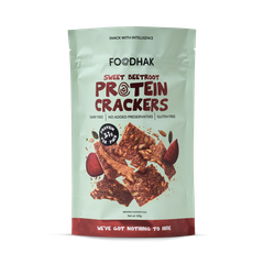 Image 1 for Sweet Beetroot Protein Crackers