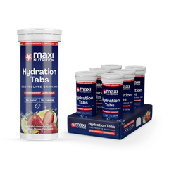 Image 1 for MaxiNutrition Hydration tabs, Strawberry Lemonade, Zero Sugar 6 x 10 Tablets (6 Pack)