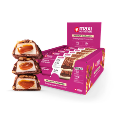 Image 1 for MaxiNutrition Creamy Core Protein Bar - Snack -13g Protein - Peanut Caramel