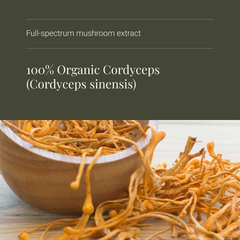 Image 4 for Organic Cordyceps Mushroom Extract - 60 Vegicaps