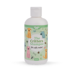 Image 1 for The Critters, Naturally Repelling Towel Off Pet Shampoo 240ml