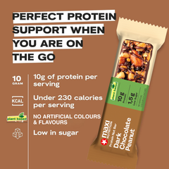 Image 2 for Protein Nut Bar Dark Chocolate Peanut 46 g