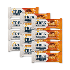 Image 1 for Trek High Protein Low Sugar Choc Peanut Butter Protein Bar 12x 55g