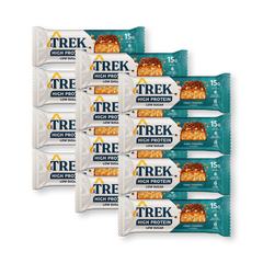 Image 1 for Trek High Protein Choc Caramel Protein Bar 12 x 55g