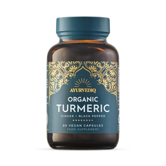 Image 1 for Organic Turmeric, Ginger & Black Pepper Extract Capsules - 60's Capsules