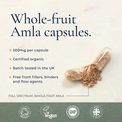 Image 5 for Organic Amla Caps - 60's