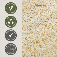 Image 5 for Organic Egyptian Loofah Exfoliating Oval Body Pad