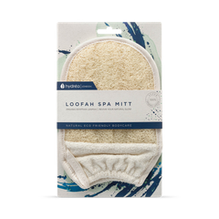 Image 1 for Organic Egyptian Loofah Exfoliating Mitt with Cuff