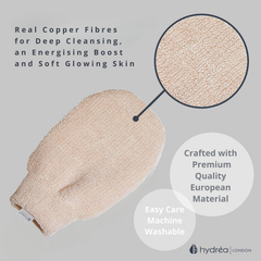 Image 2 for Copper & Cotton Exfoliating Mitt