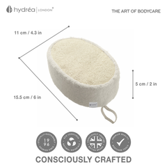 Image 4 for Bamboo & Loofah Exfoliating Cleansing Sponge