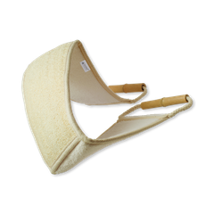 Image 2 for Bamboo & Loofah Exfoliating Back Strap