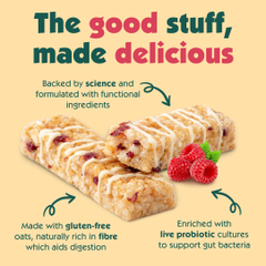Image 3 for Settled Me + Gut Health White Choc and Raspberry 5 x 19g