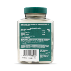 Image 2 for Magnesium Taurate 750mg 90 Capsules