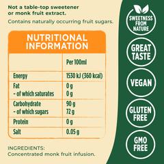 Image 2 for Monk Fruit Liquid Sweetener 30 ml