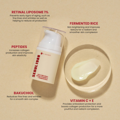 Image 3 for SEOUL 1988 Cream : Retinal Liposome 1% + Fermented Rice 50ml