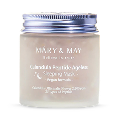 Image 1 for MARY&MAY Calendula Peptide Ageless Sleeping Mask 110g